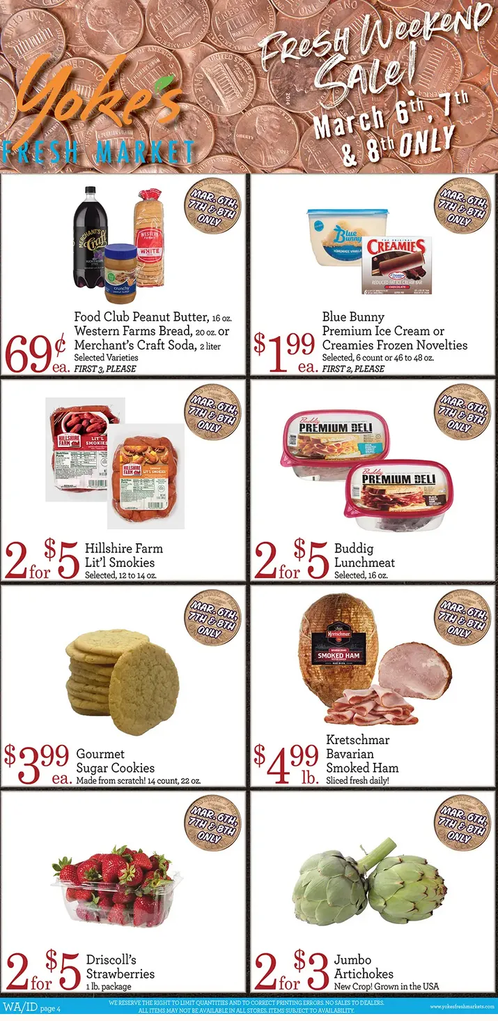 Weekly ad Yoke's Fresh Market Sales from March 4 to March 10 2026 - Page 4