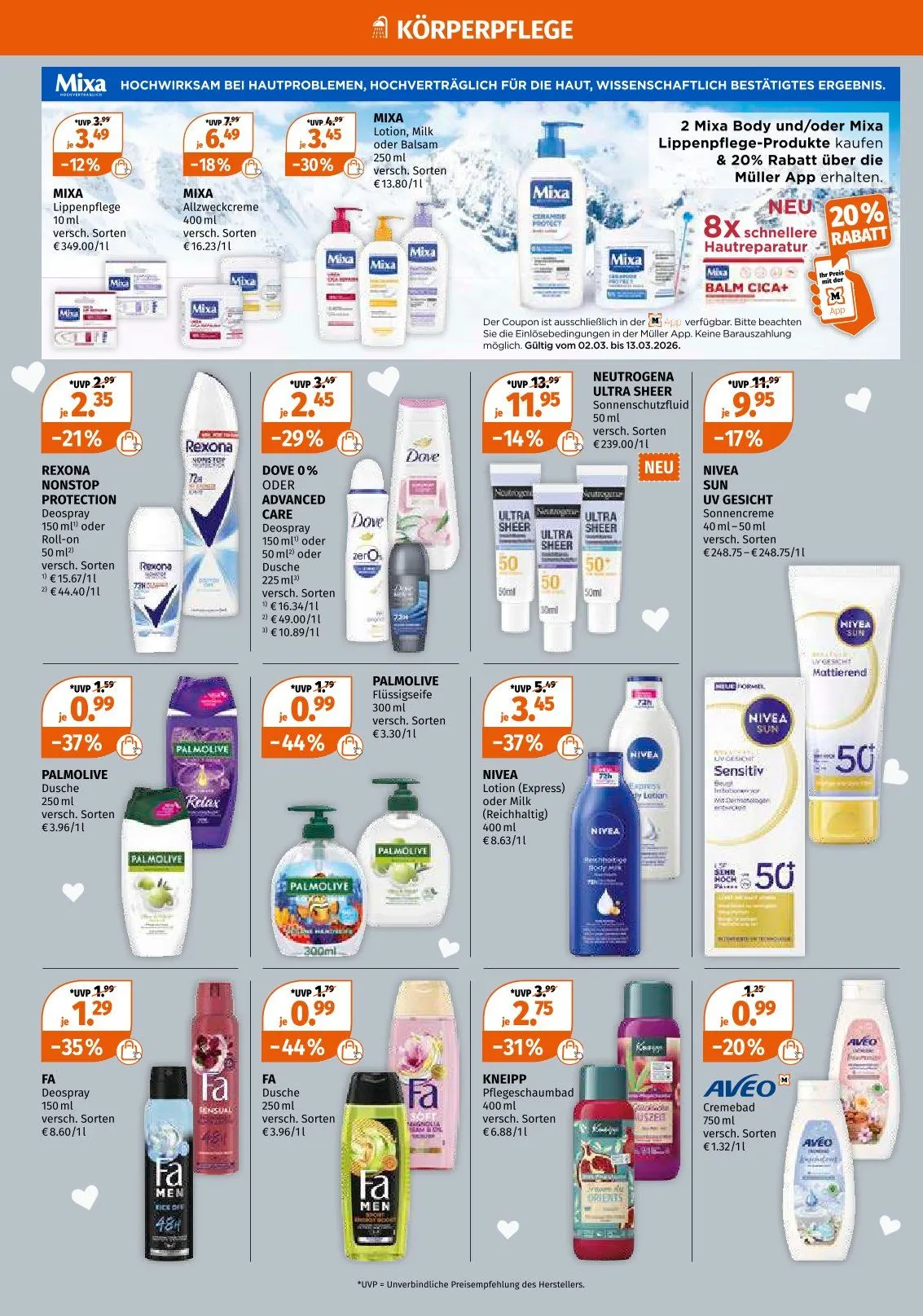 Müller Prospekte von 2. März bis 7. März 2026 - Prospekt seite 4