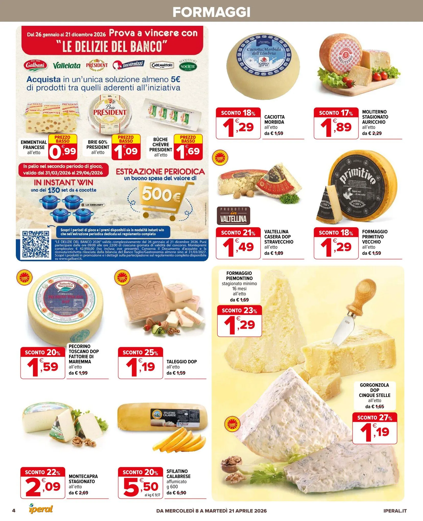 Volantini Iperal da 8 aprile a 21 aprile di 2026 - Pagina del volantino 4