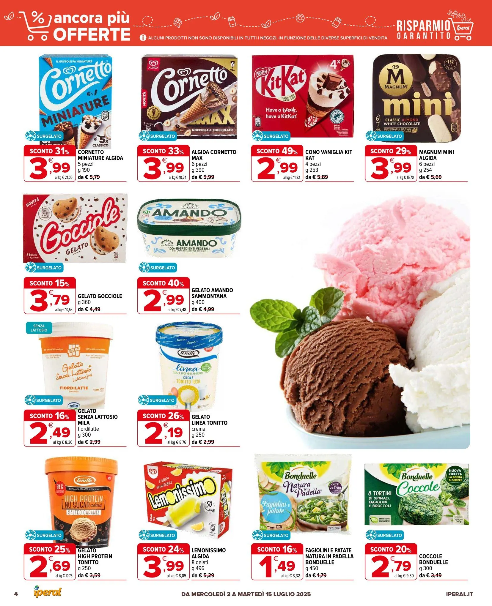 Volantino Iperal da 2 luglio a 15 luglio di 2025 - Pagina del volantino 4