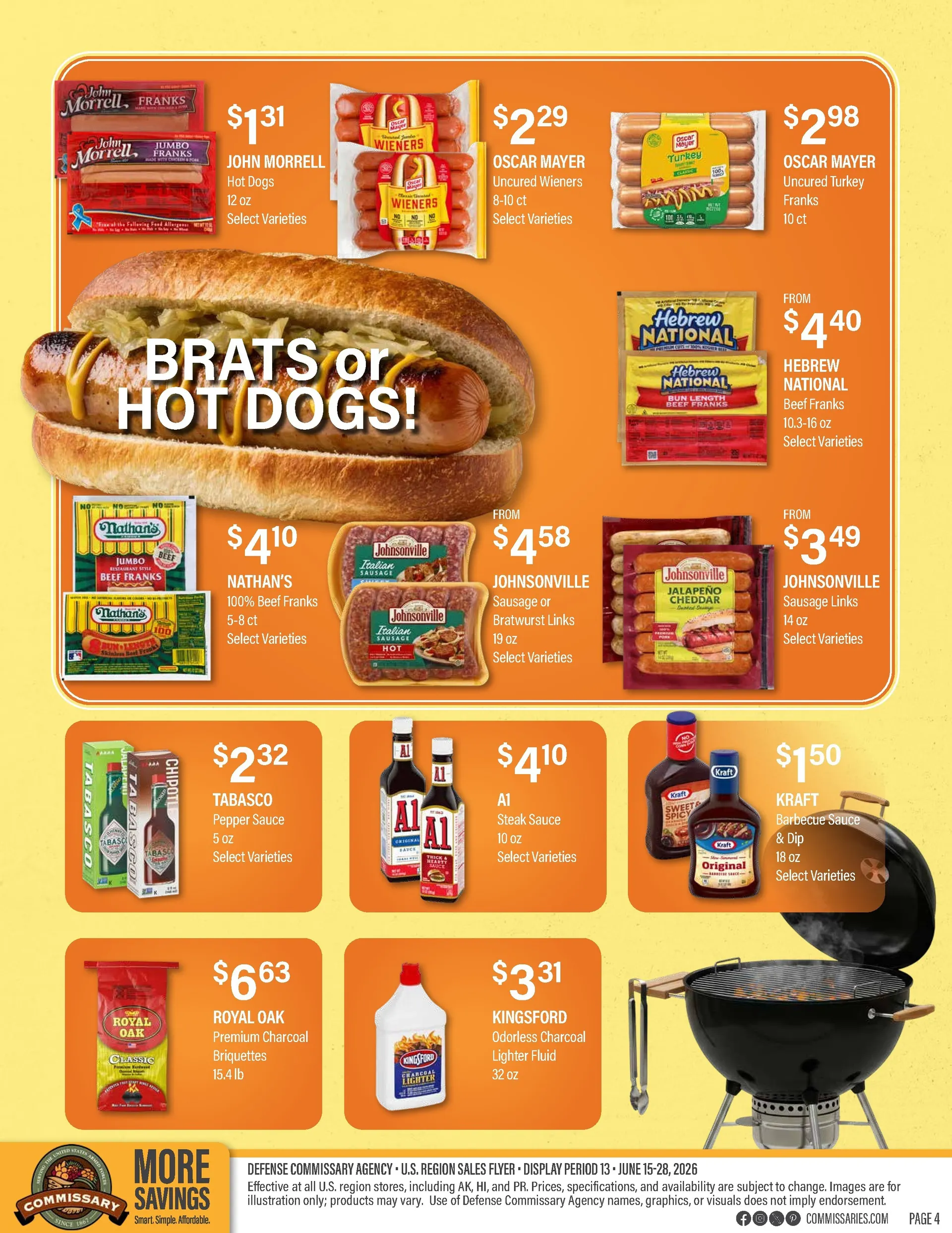 Weekly ad Commissary Sales from June 15 to June 28 2026 - Page 4