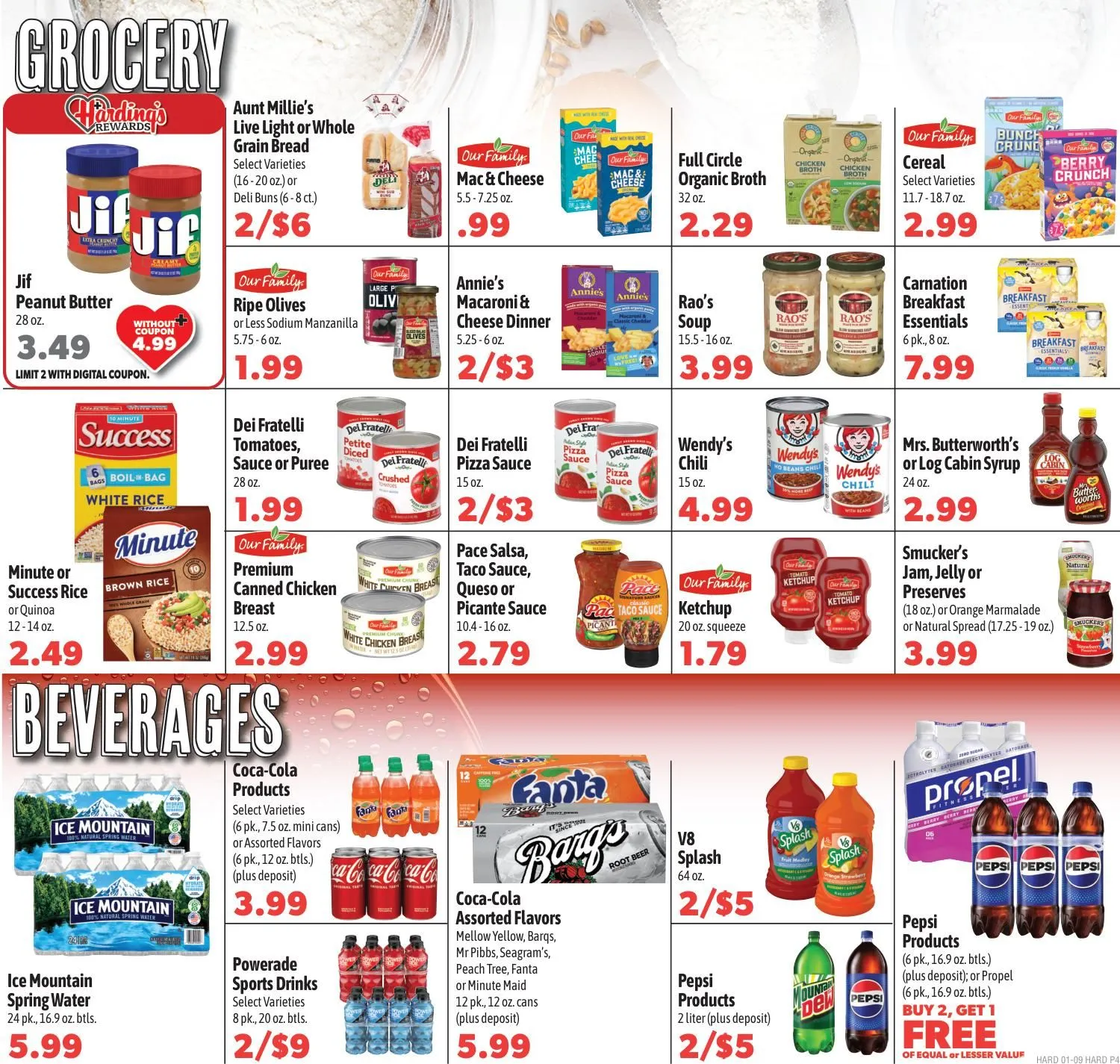Weekly ad Harding's Markets Sales from January 9 to January 15 2026 - Page 4