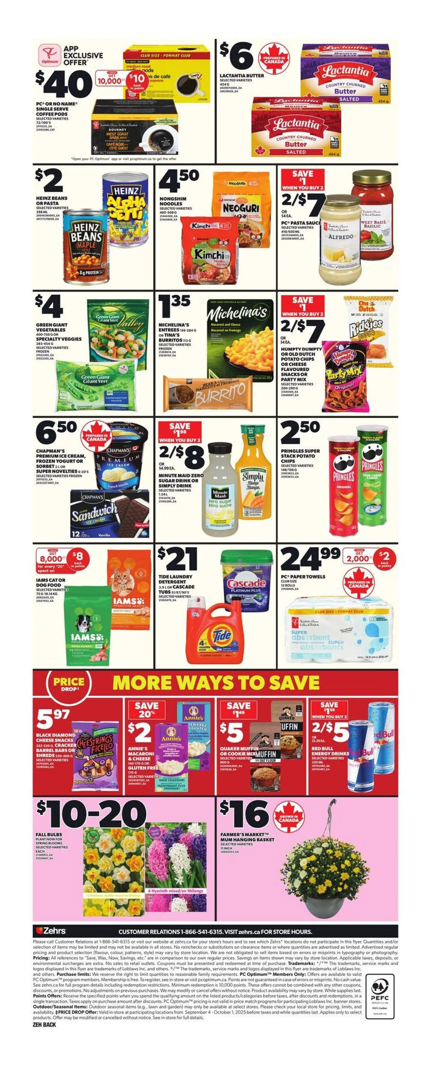 Zehrs Sales from September 11 to September 17 2025 - flyer page 4