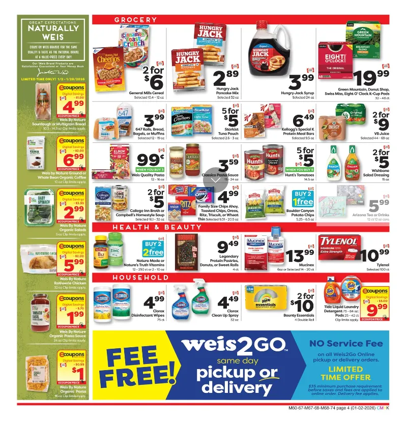 Weekly ad Weis Sales from January 2 to January 7 2026 - Page 4