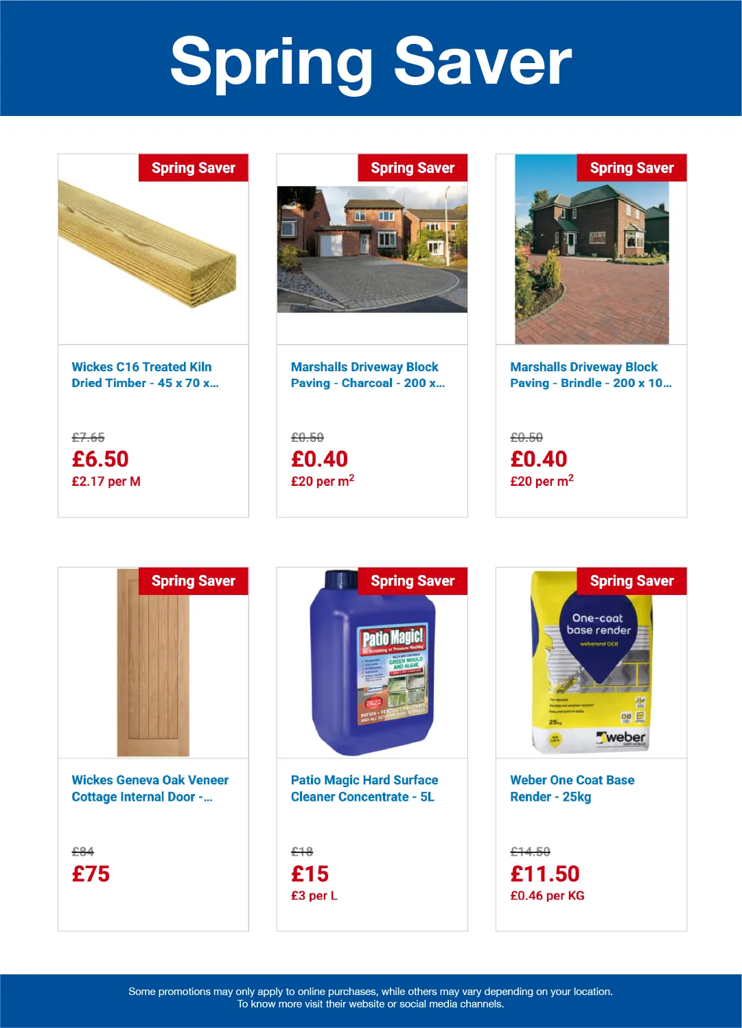  Wickes Sales from 10 April to 30 April 2026 - Catalogue Page 3