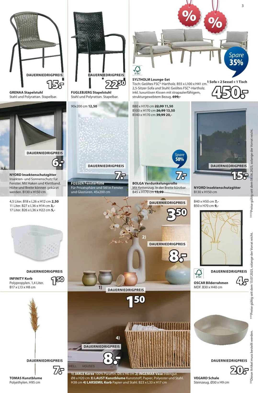 JYSK Aktuelle Angebote von 13. Juli bis 16. Juli 2025 - Prospekt seite 3