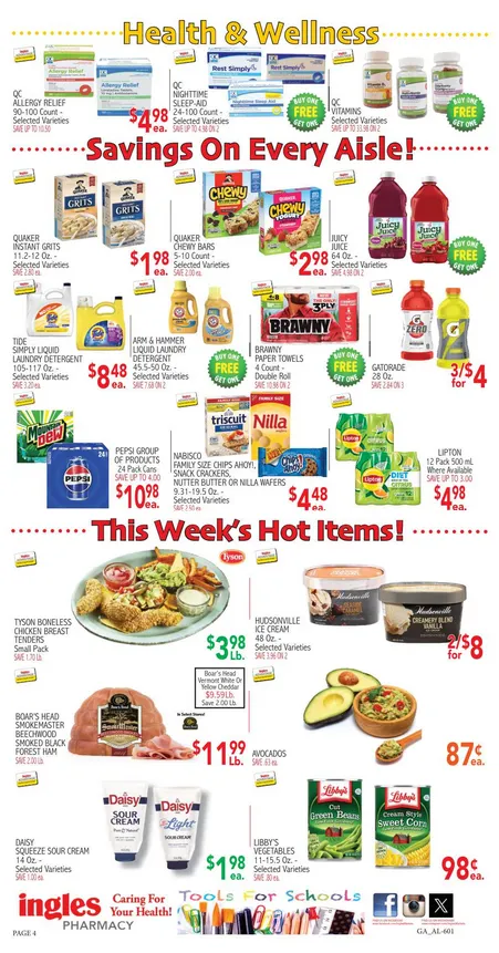 Weekly promotion  Ingles Sales spanning from April 29 to May 5 2026 - Page 4 for Catalogue 365