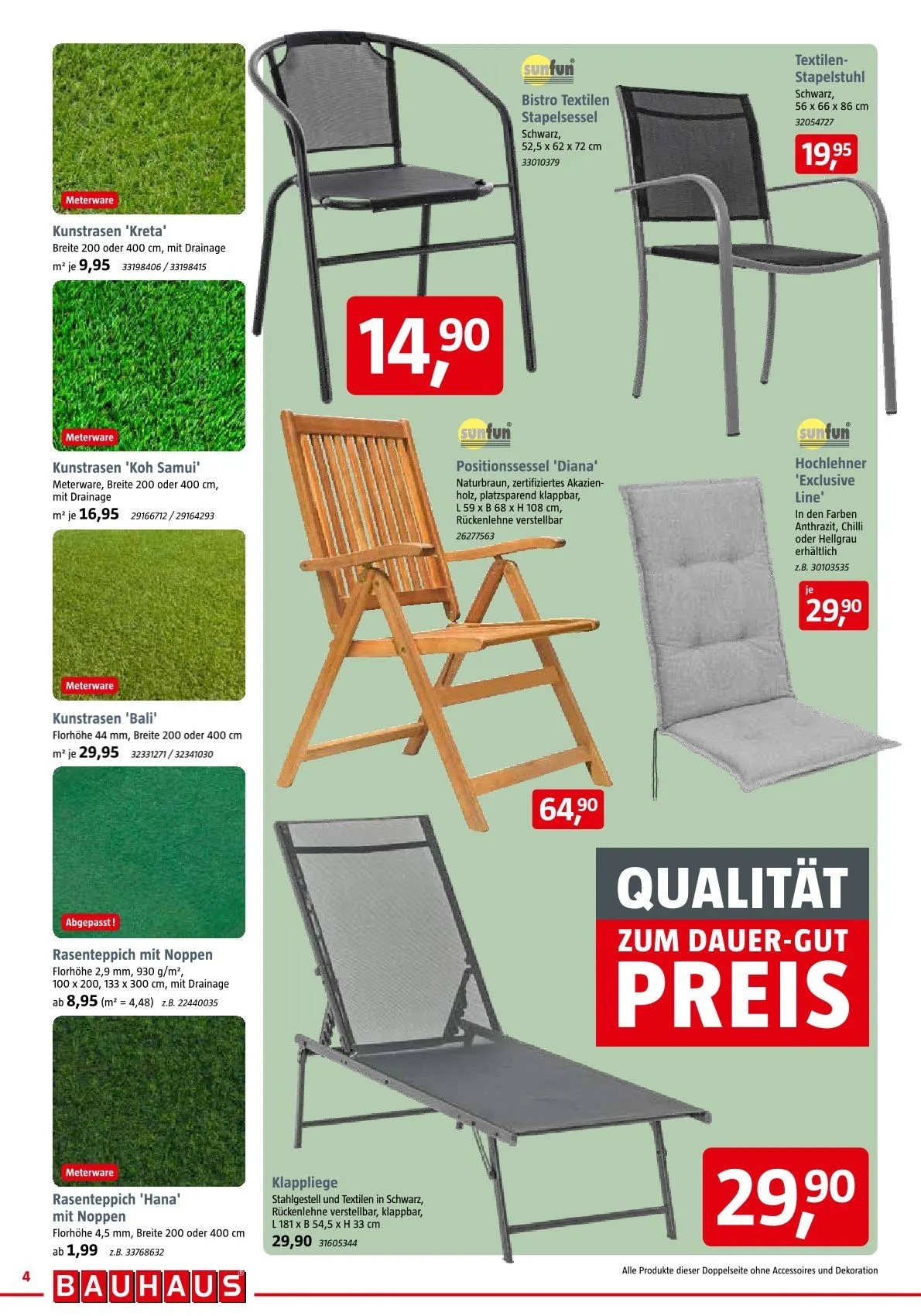 Bauhaus Angebote von 16. Mai bis 30. Mai 2026 - Prospekt seite 4