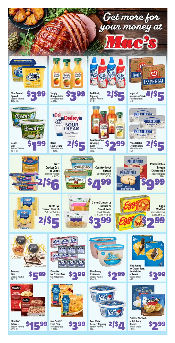Weekly promotion Mac's Freshmarket Sales spanning from April 1 to April 7 2026 - Page 4 for Catalogue 365
