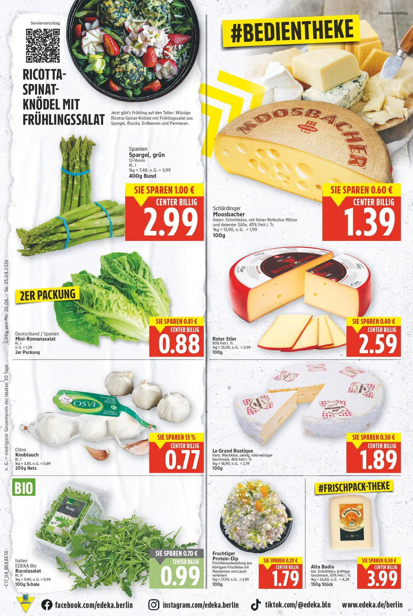 Edeka Prospekte von 22. April bis 28. April 2026 - Prospekt seite 4