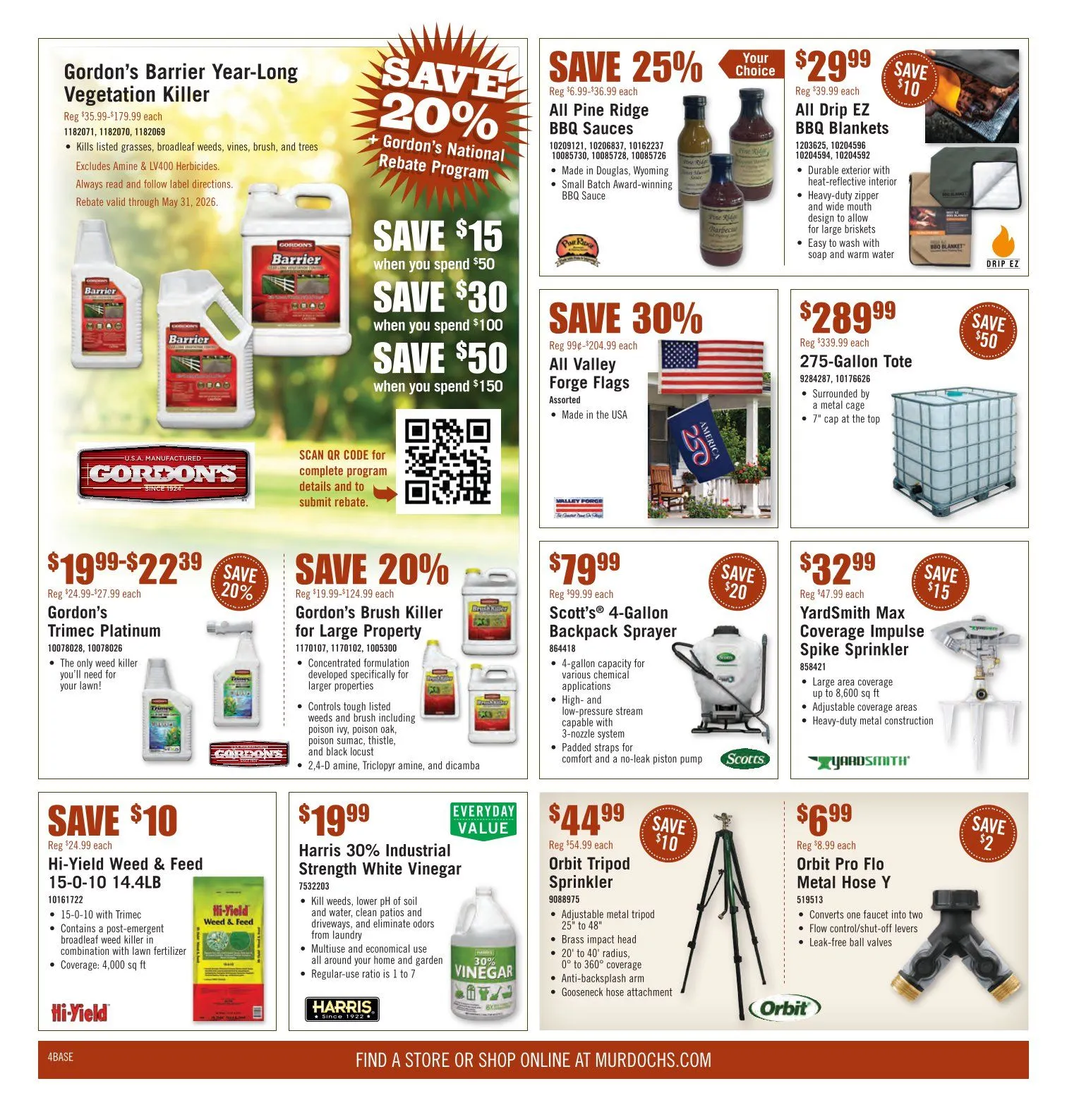 Weekly promotion Murdoch’s Sales spanning from May 20 to May 26 2026 - Page 4 for Catalogue 365