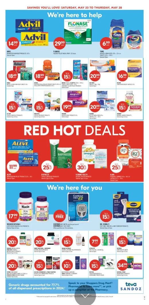 Shoppers Drug Mart Sales from May 23 to May 28 2026 - flyer page 4