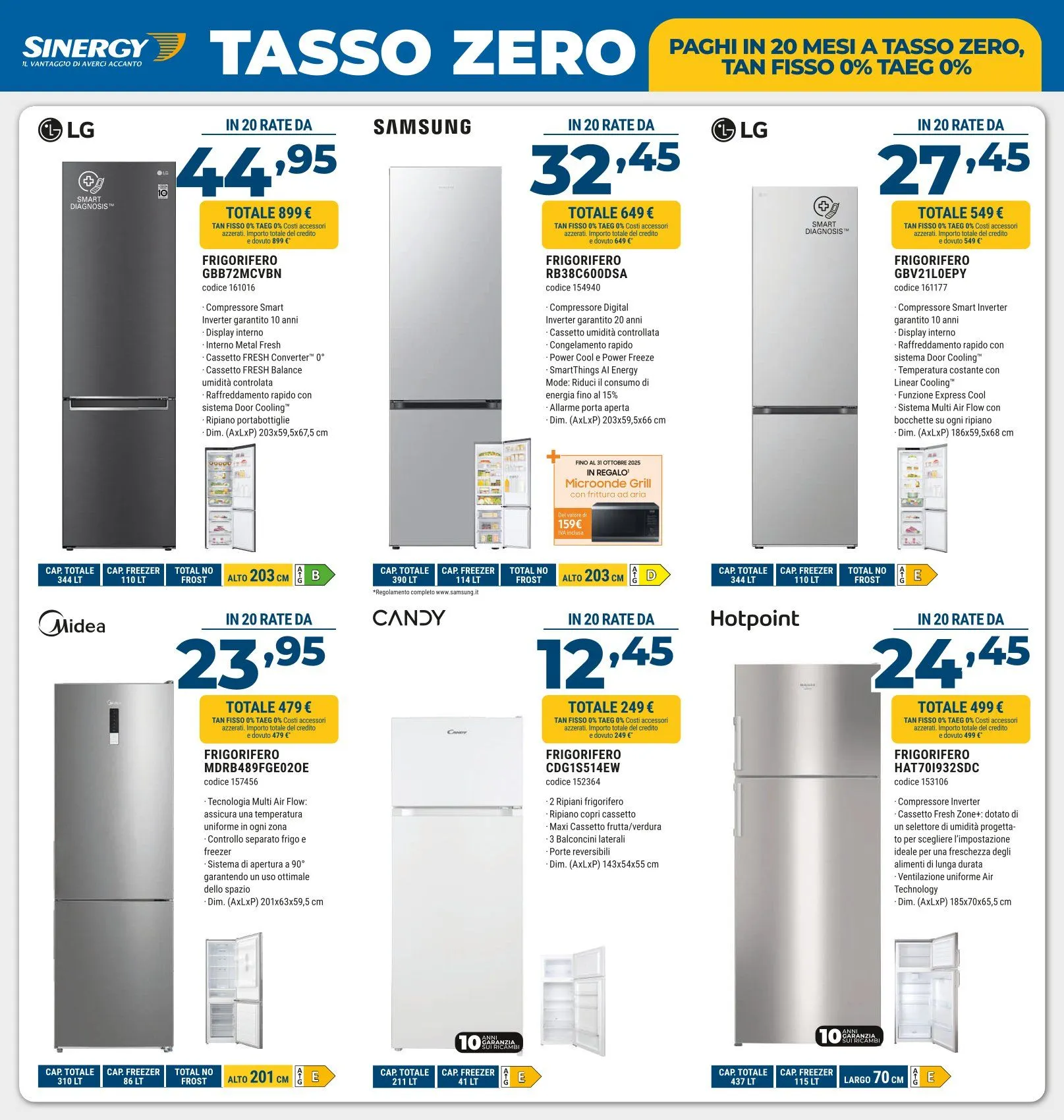 Sinergy Volantino da 3 ottobre a 22 ottobre di 2025 - Pagina del volantino 4