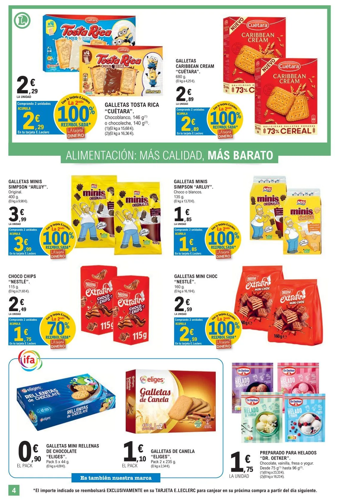 Catálogo de Ofertas de E.Leclerc 17 de junio al 28 de junio 2026 - Página 4
