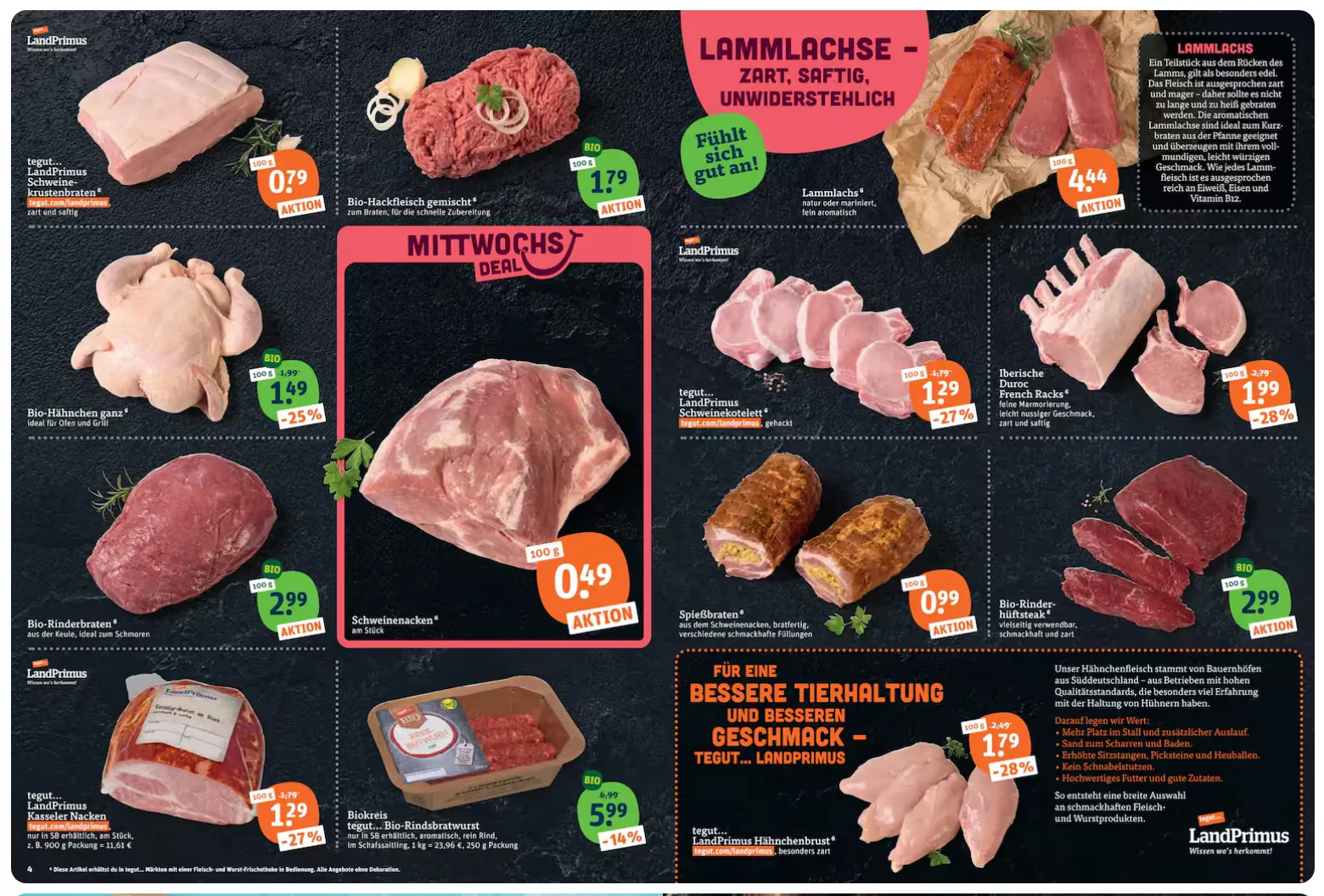 tegut... Angebote von 6. März bis 7. März 2026 - Prospekt seite 4