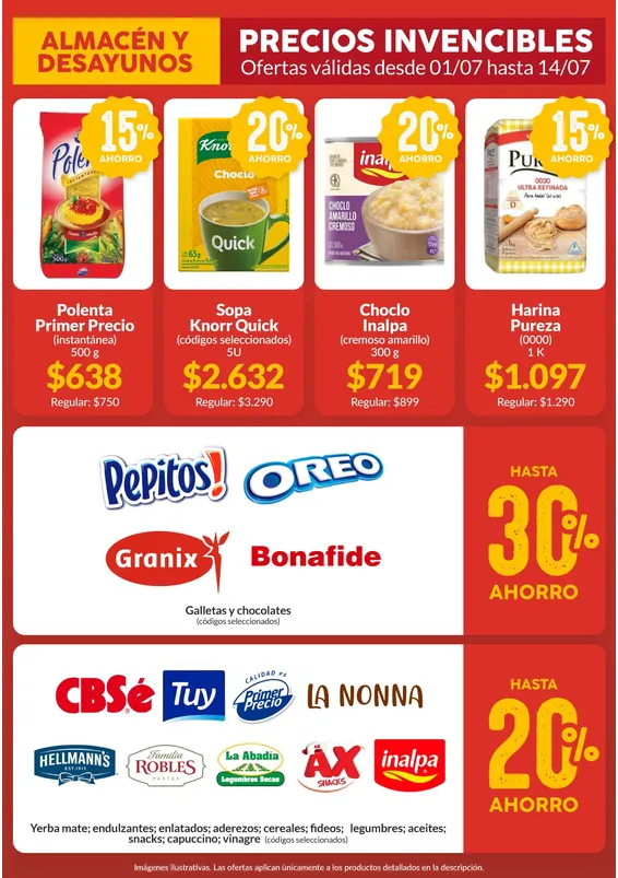 Ofertas de Ofertas Aiello Supermercados  1 de julio al 9 de julio 2026 - Página 4 del catálogo