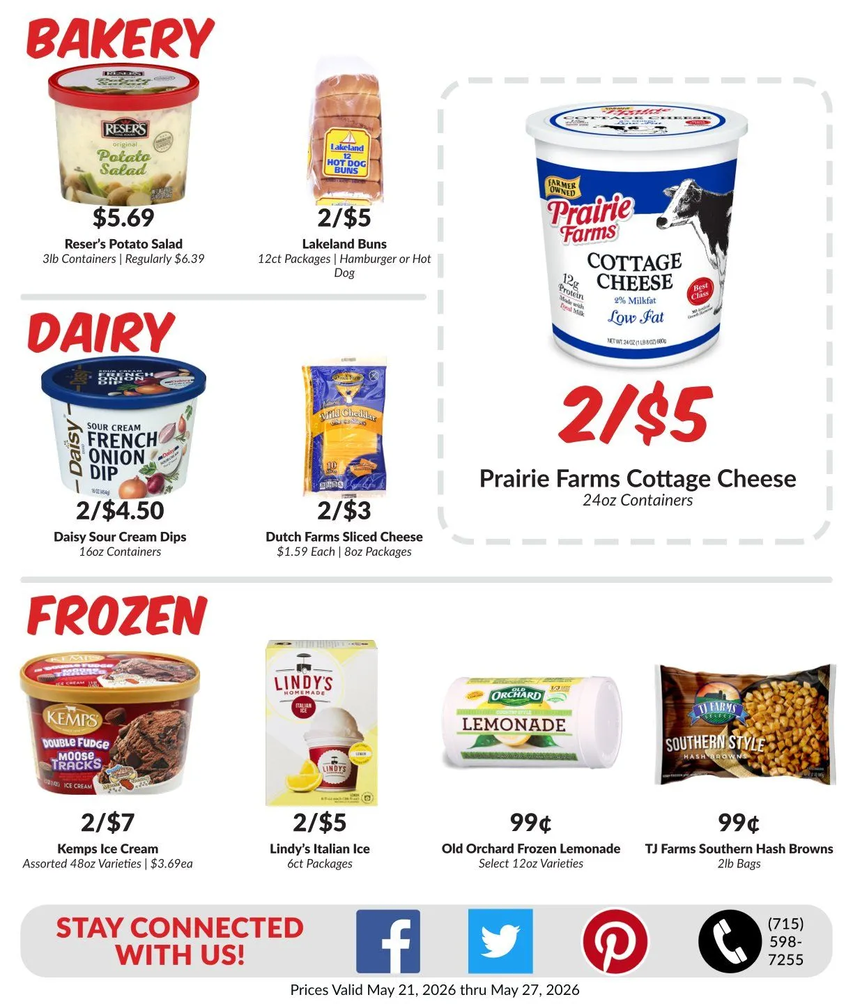 Weekly promotion Woodman's Market weekly ads spanning from May 20 to May 27 2026 - Page 4 for Catalogue 365