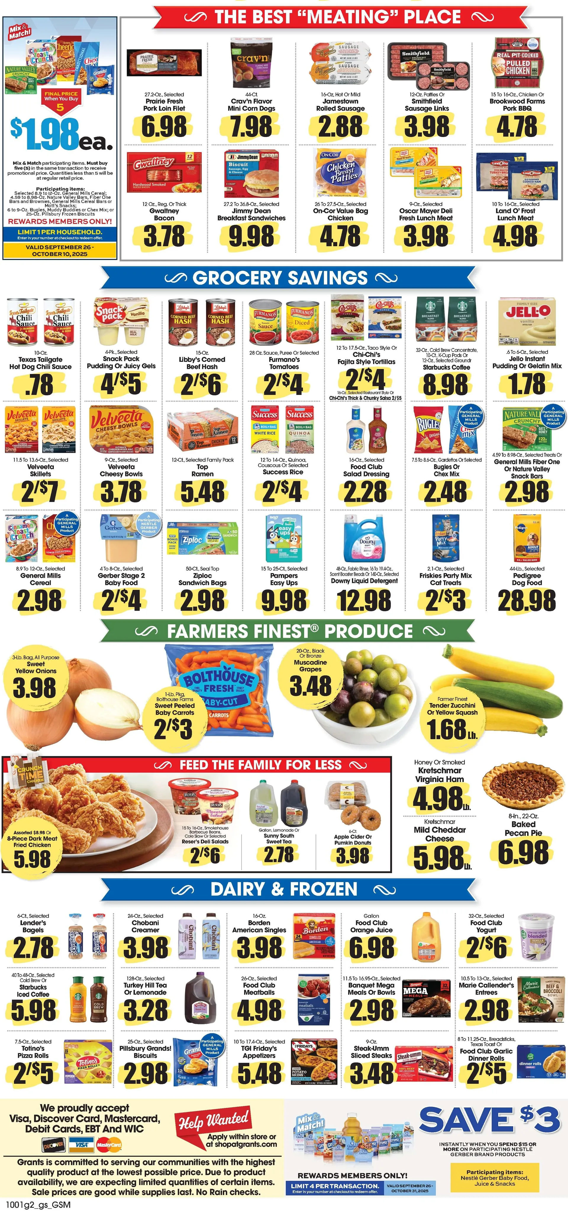 Weekly ad Grant's Supermarket Sales from October 3 to October 30 2025 - Page 4