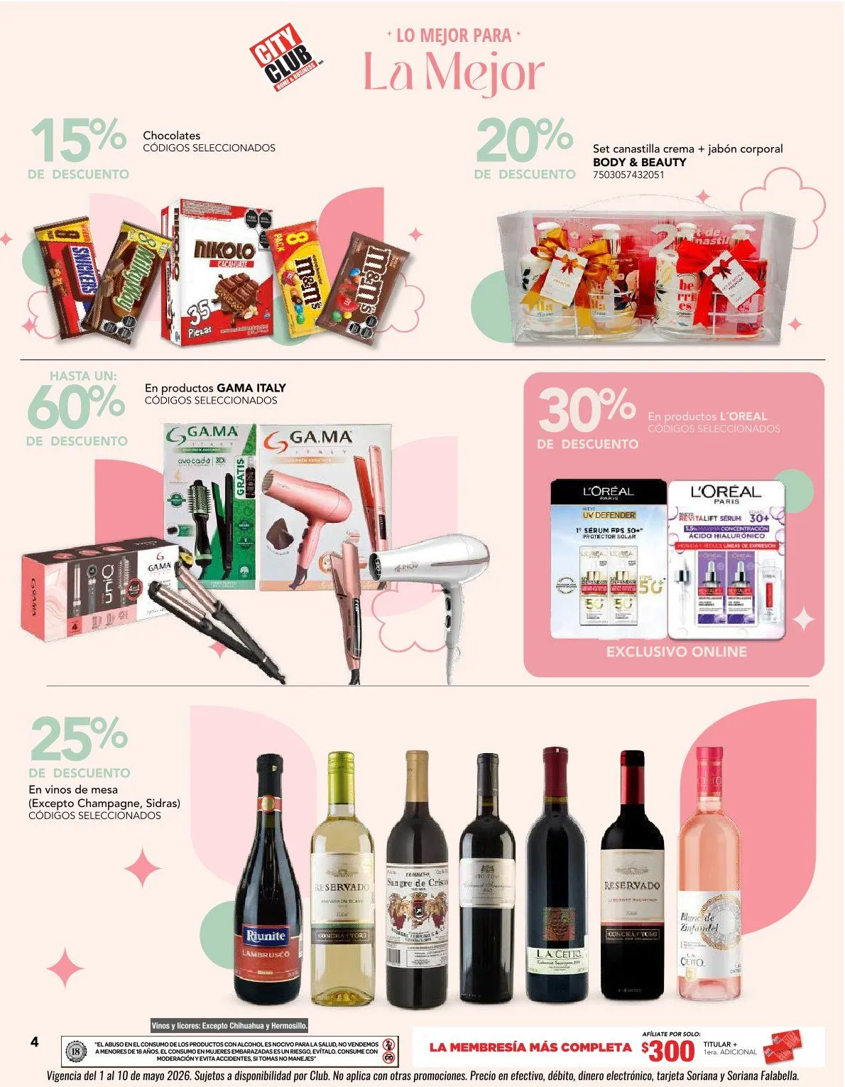 Catálogo de  City Club Sales 1 de mayo al 31 de mayo 2026 - Pagina 4