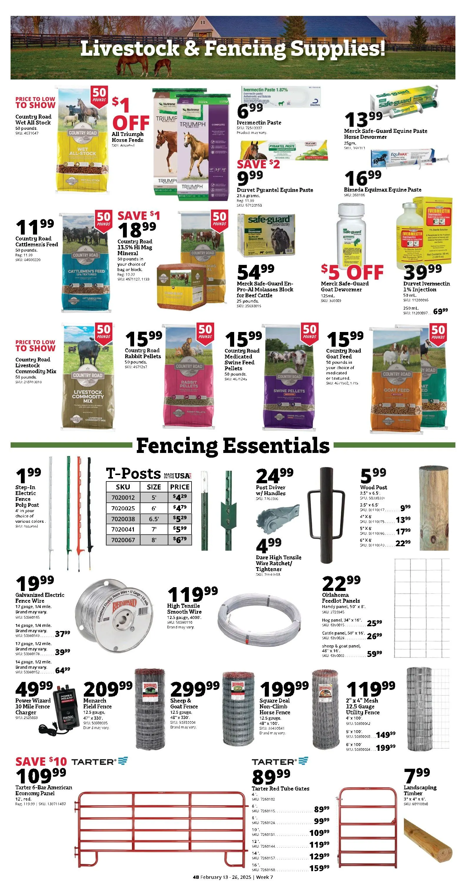 Weekly ad Rural King Sales from February 13 to February 26 2025 - Page 4