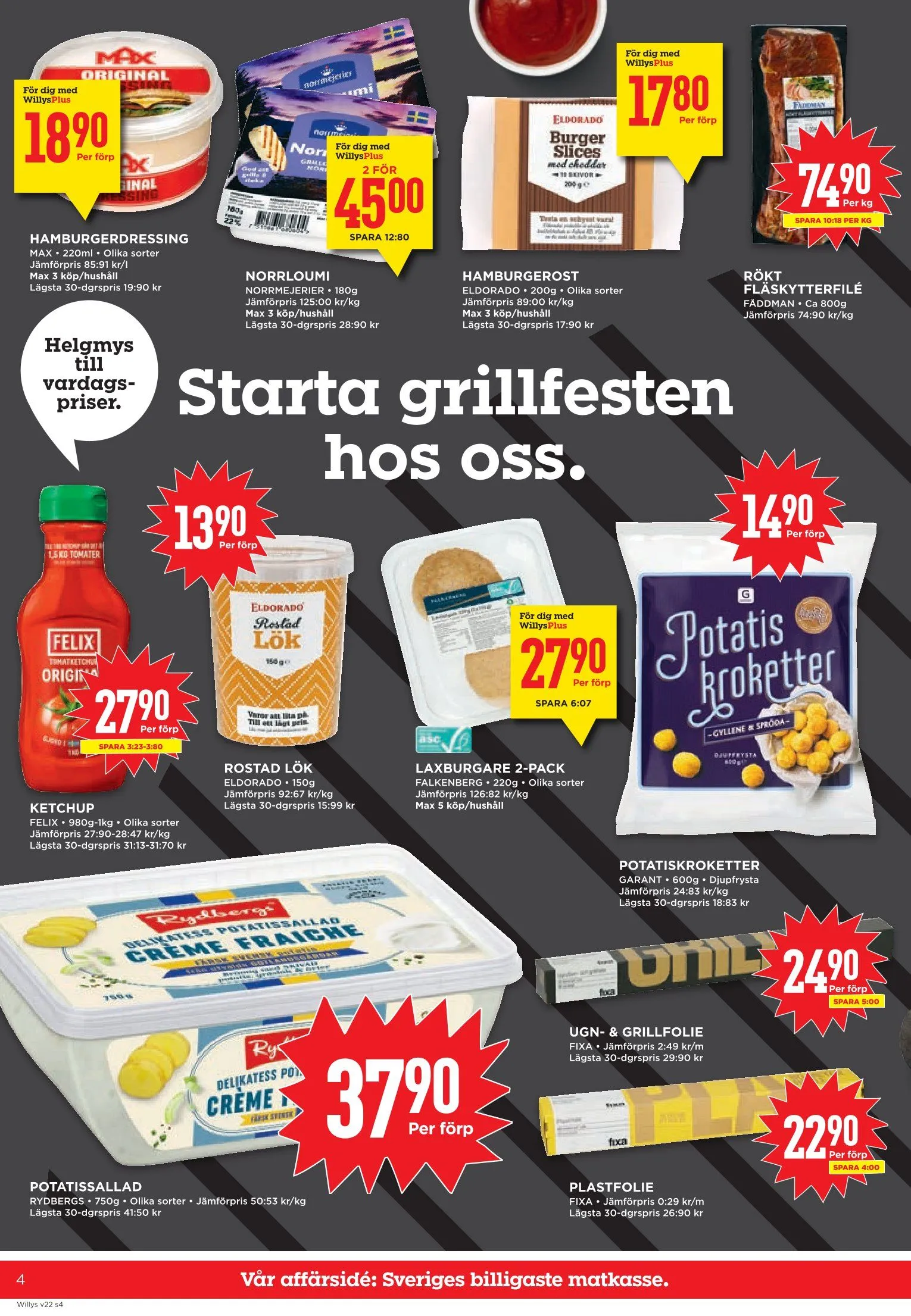 Willys Erbjudanden från 25 maj till 31 maj 2026 - Reklamblad sidor 4