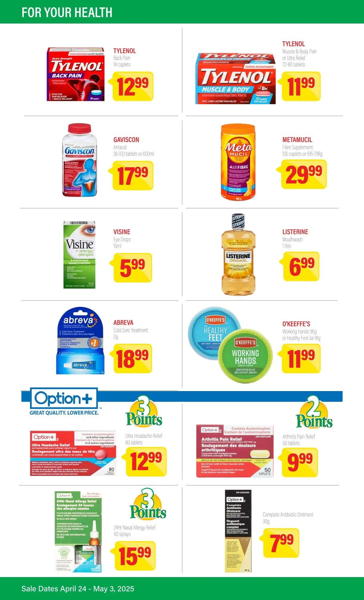 Super Thrifty Sales from April 24 to May 3 2025 - flyer page 4
