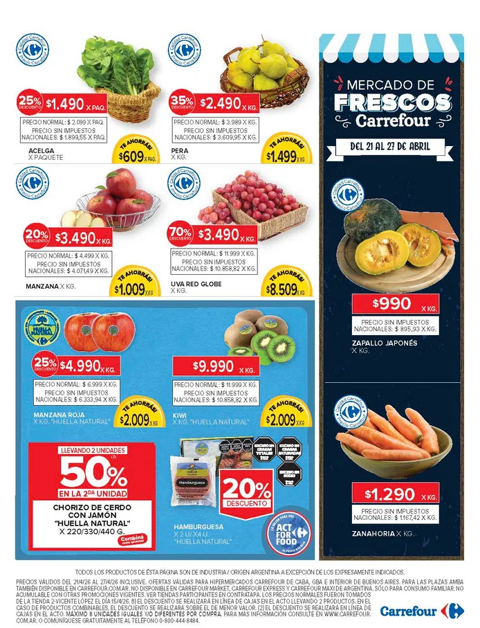 Ofertas de Ofertas Carrefour  21 de abril al 27 de abril 2026 - Página 4 del catálogo
