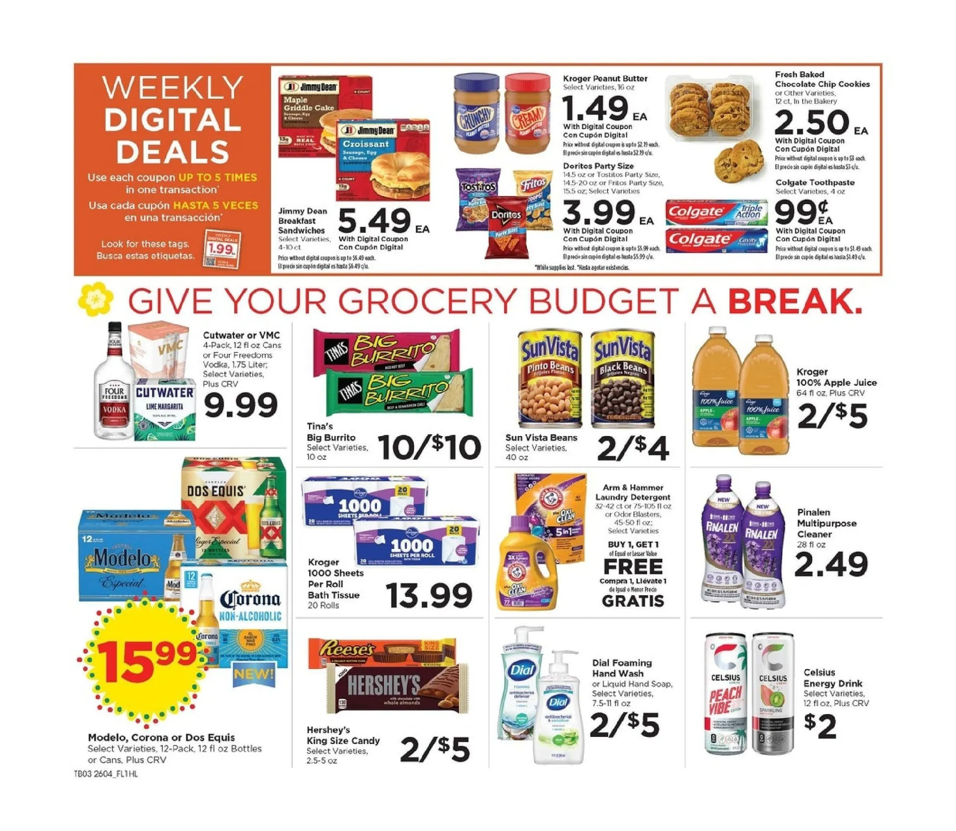 Weekly ad  Food 4 Less Sales from February 25 to March 3 2026 - Page 4