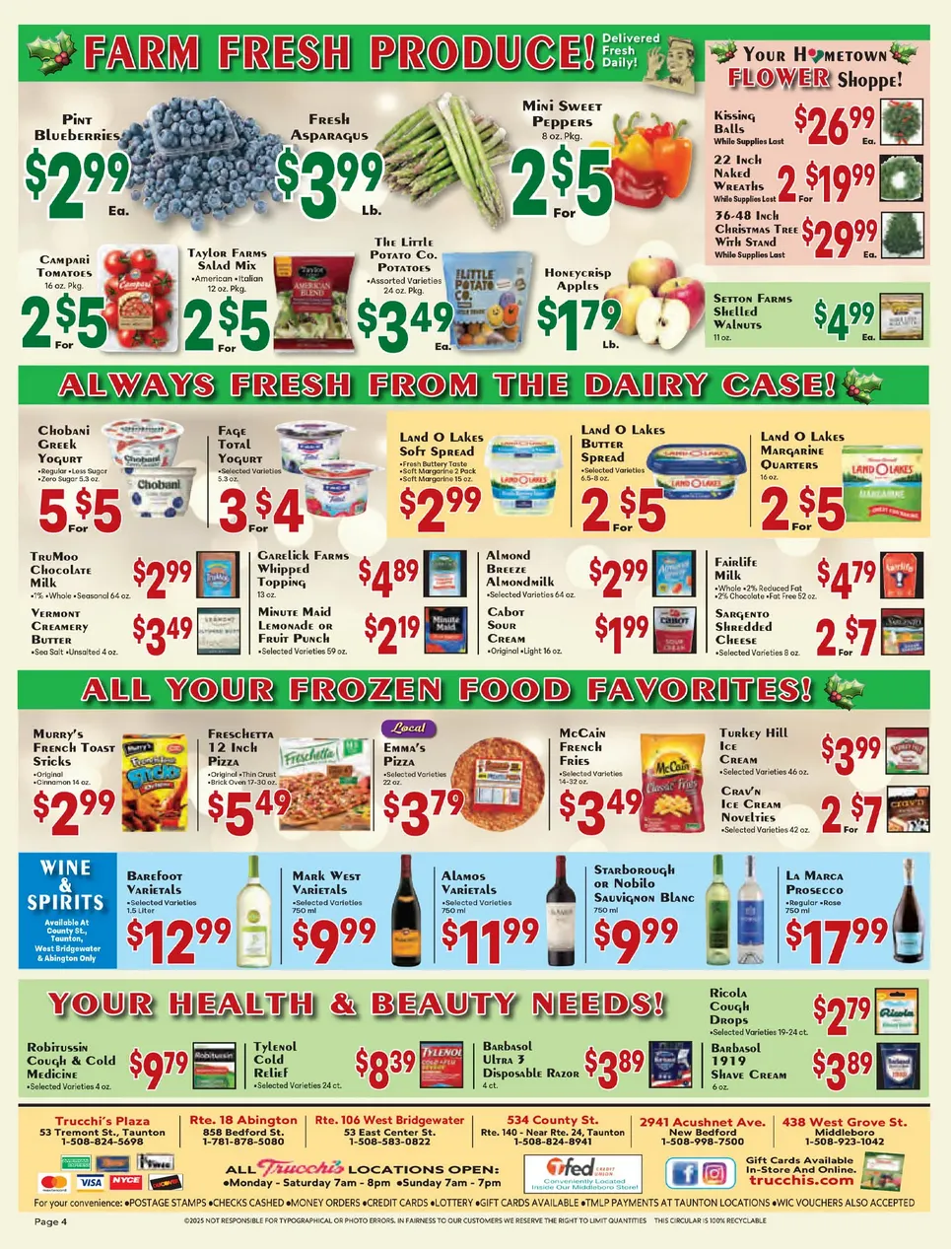 Weekly ad Trucchi’s Sales from December 7 to December 13 2025 - Page 4