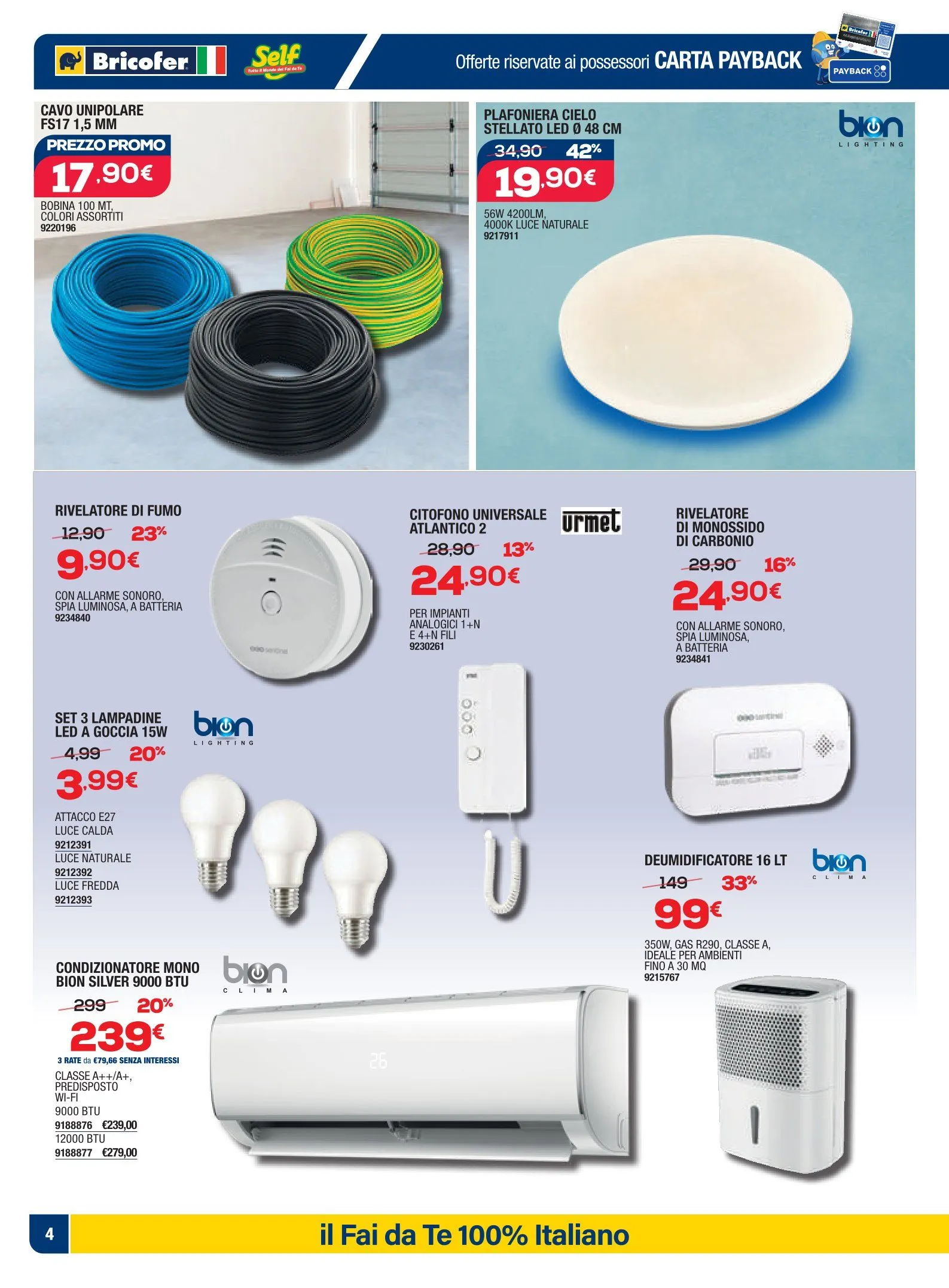Volantini Bricofer da 15 gennaio a 1 febbraio di 2026 - Pagina del volantino 4