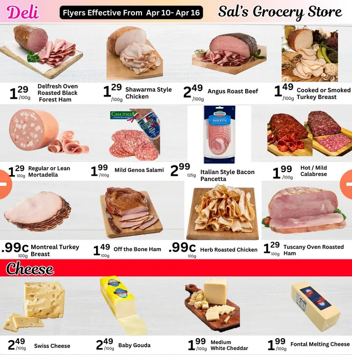 Sal's Grocery Sales from April 10 to April 16 2026 - flyer page 4