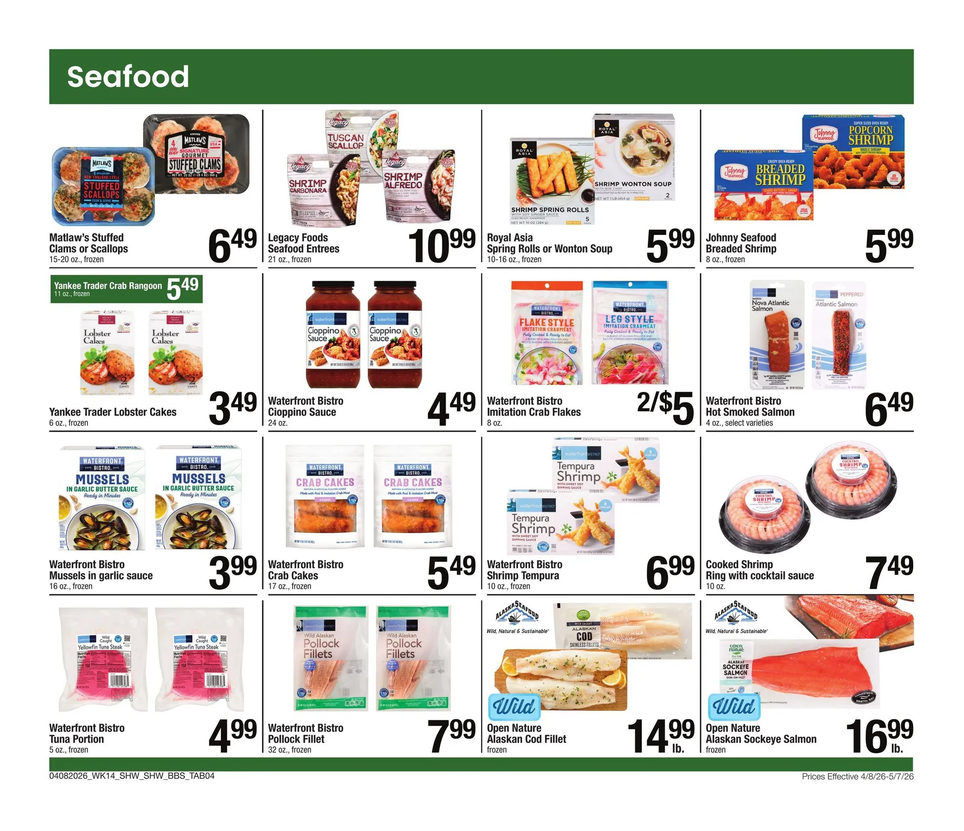 Weekly promotion Shaw's Sales spanning from April 24 to April 30 2026 - Page 4 for Catalogue 365