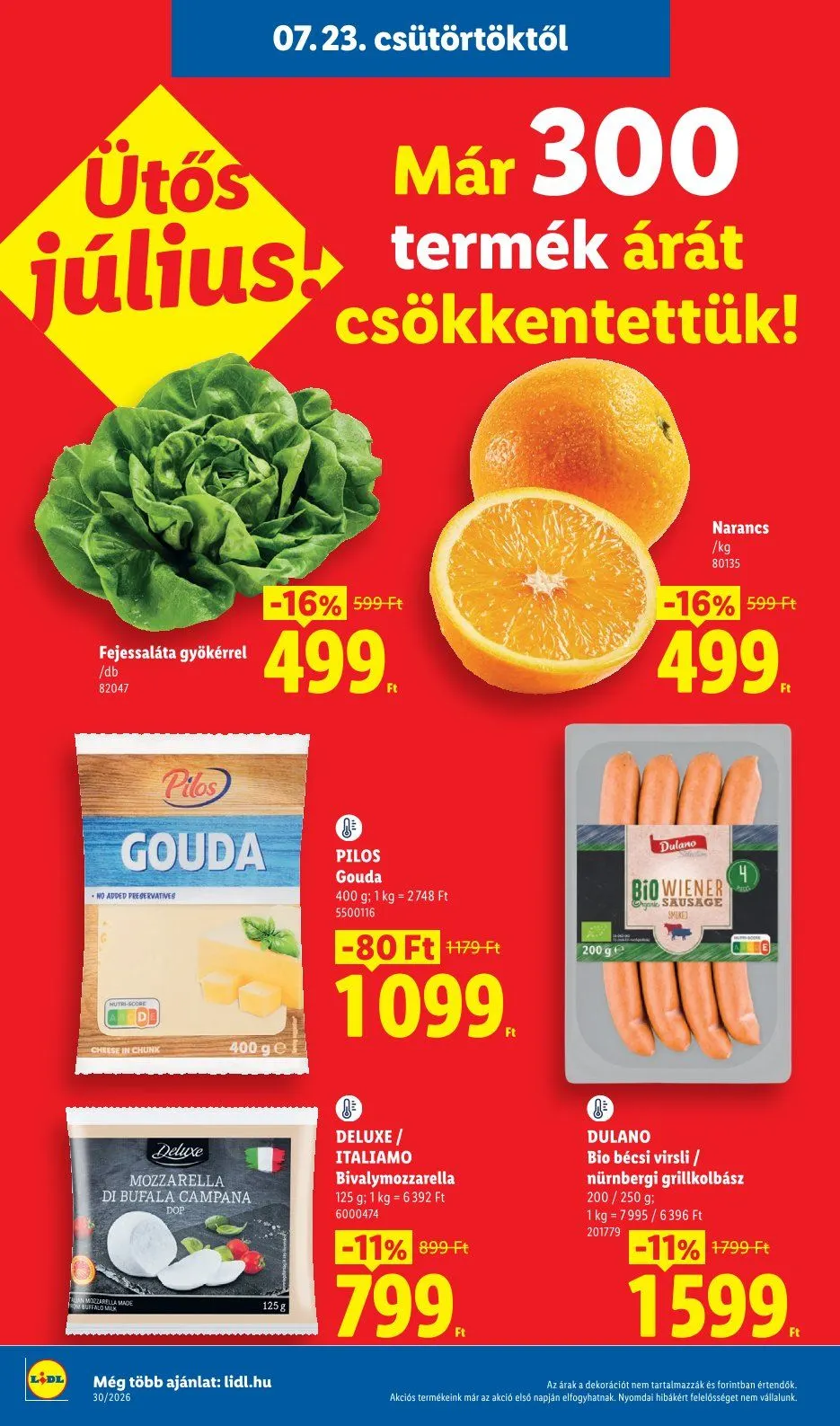 Katalógus  Lidl legfrissebb ajánlatai július 23.-tól július 29.-ig 2026. - Oldal 4