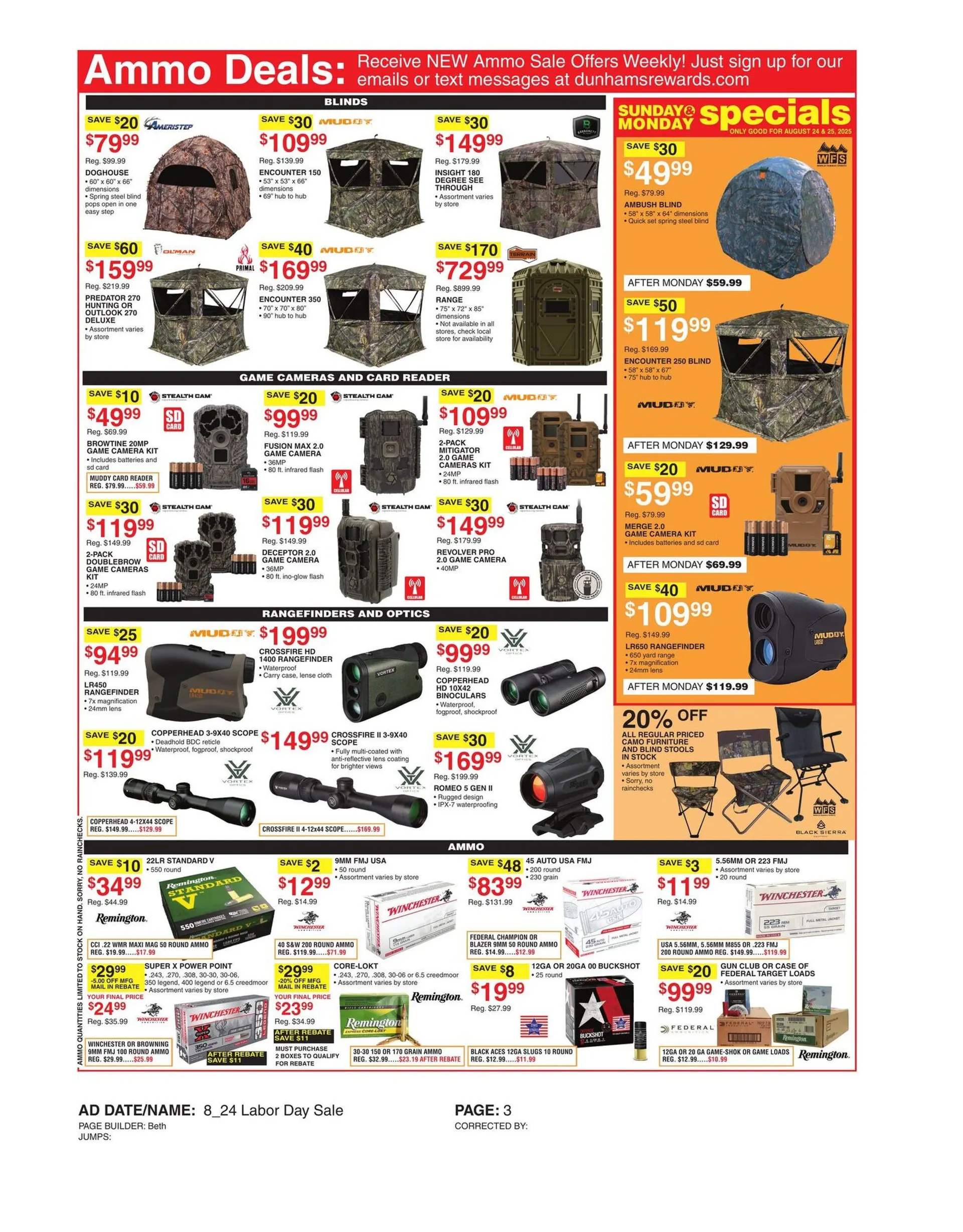 Weekly ad Dunham's Sports Sales from August 23 to August 28 2025 - Page 4