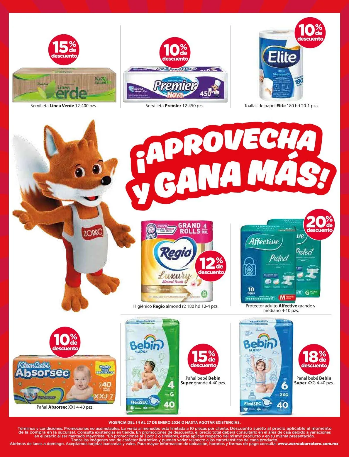 Catálogo de Zorro catálogos y ofertas 14 de enero al 27 de enero 2026 - Pagina 4