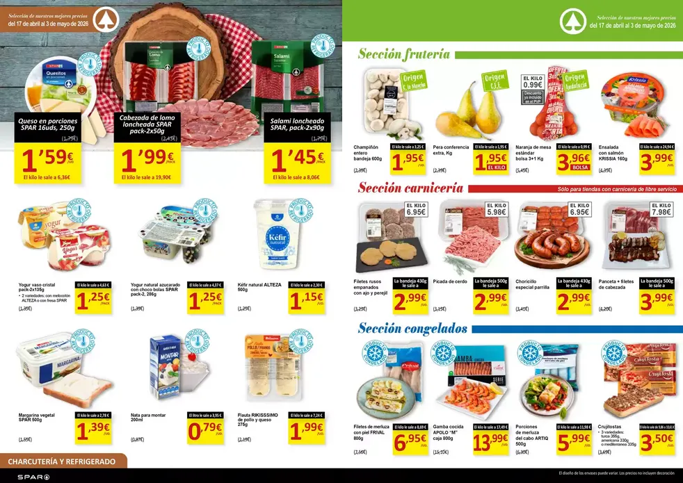 Catálogo de SPAR Ofertas 16 de abril al 2 de mayo 2026 - Página 4