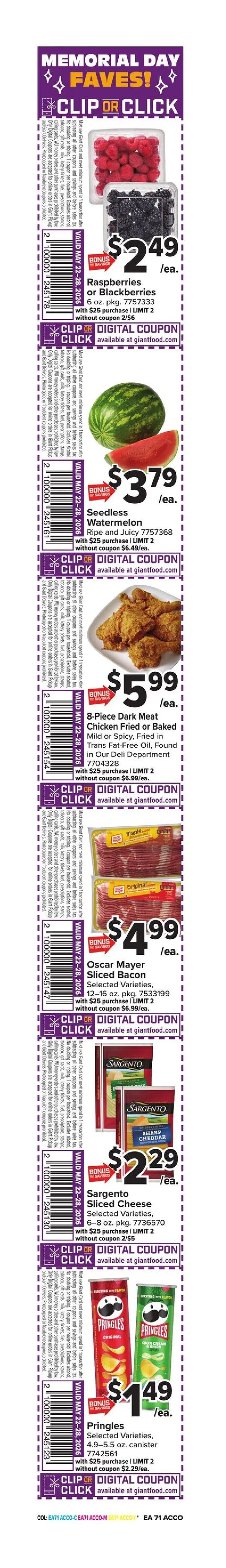 Weekly ad Giant Food Sales from May 22 to May 28 2026 - Page 4