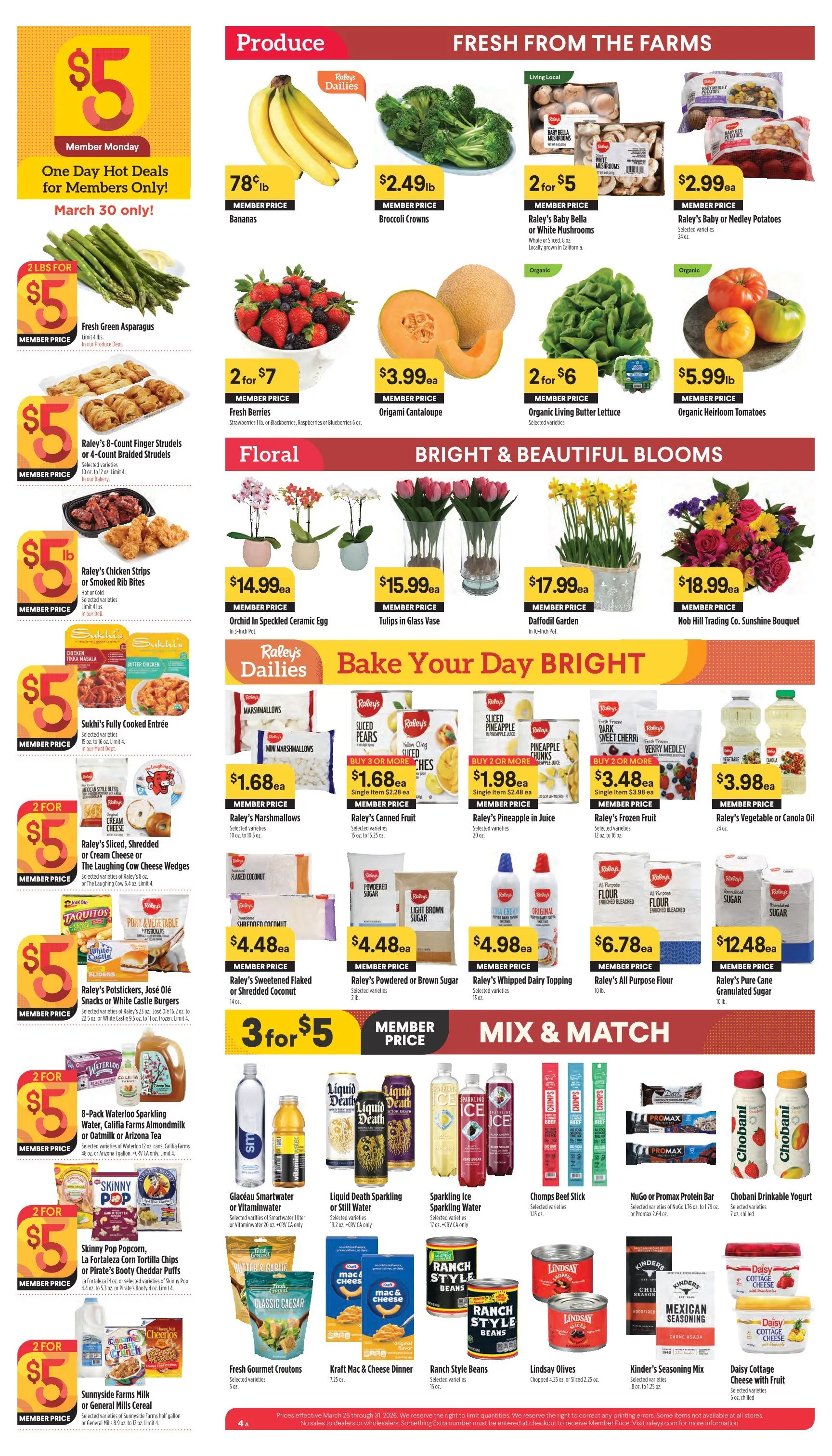 Weekly ad  Raley's Sales from March 25 to April 1 2026 - Page 4