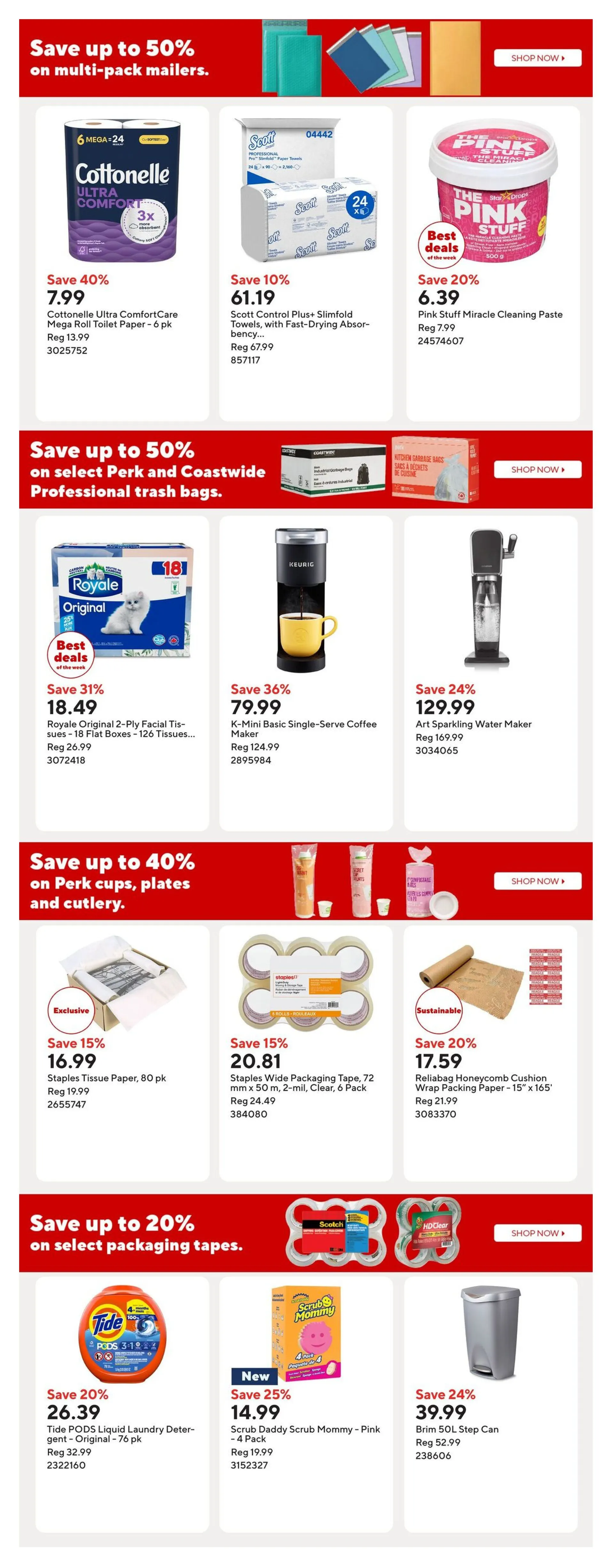 Staples Sales from April 21 to April 27 2026 - flyer page 4