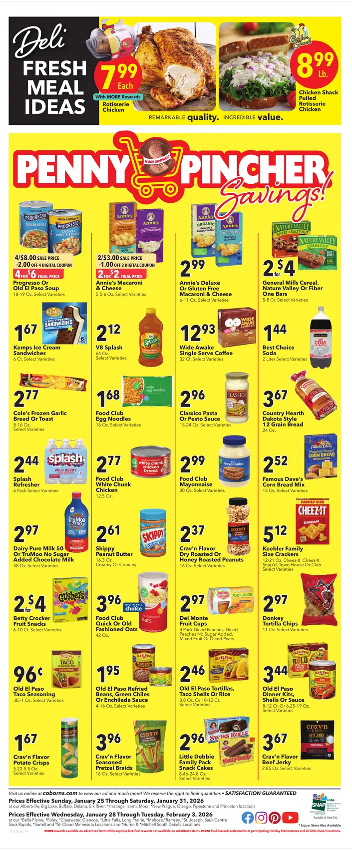 Weekly promotion Coborn's Sales spanning from January 28 to February 3 2026 - Page 4 for Catalogue 365