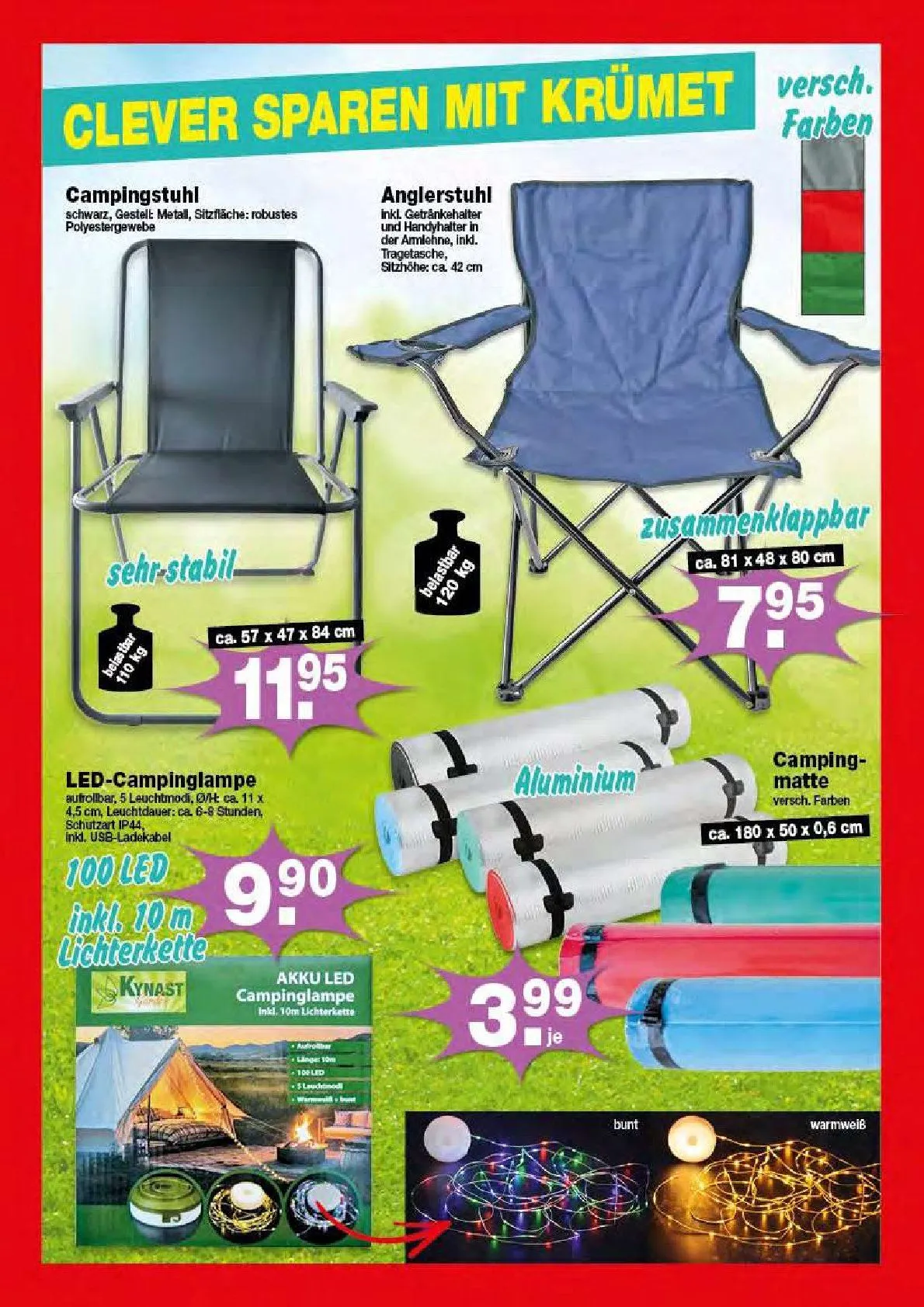 Krümet Sonderposten Prospekte von 7. April bis 11. April 2026 - Prospekt seite 4