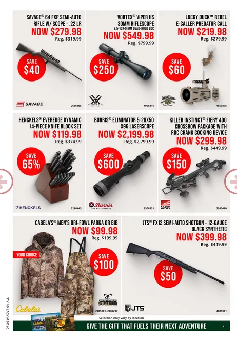 Bass Pro Shops flyers  from January 29 to February 11 2026 - flyer page 4