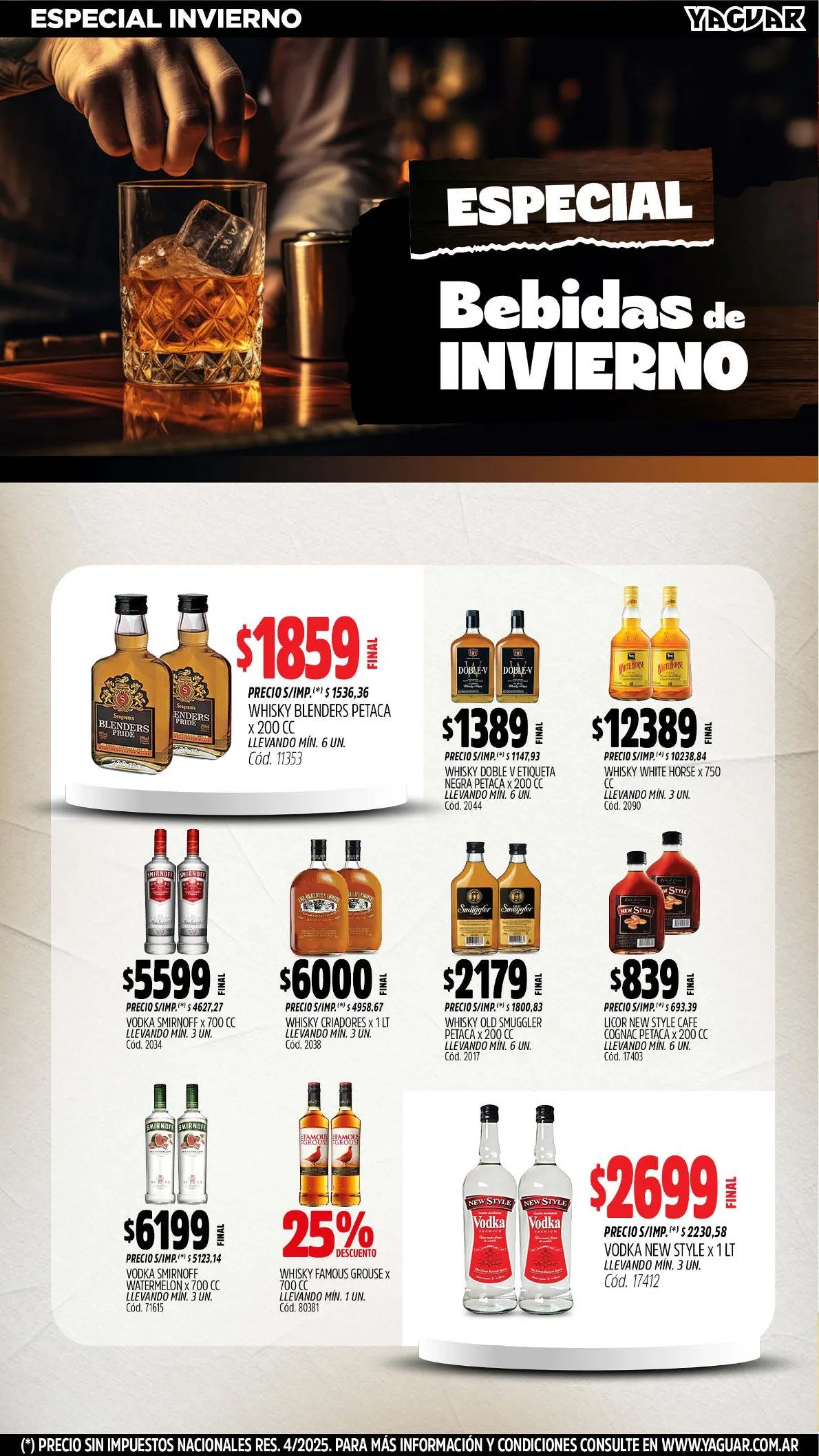 Ofertas de Ofertas Yaguar 4 de agosto al 10 de agosto 2025 - Página 4 del catálogo