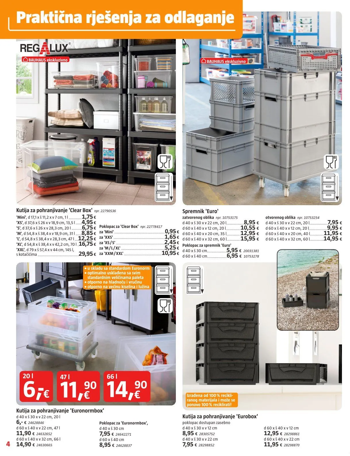 Katalog Najnovije ponude trgovine Bauhaus od 1. veljače do 28. veljače 2026. - Pregled Stranica 4