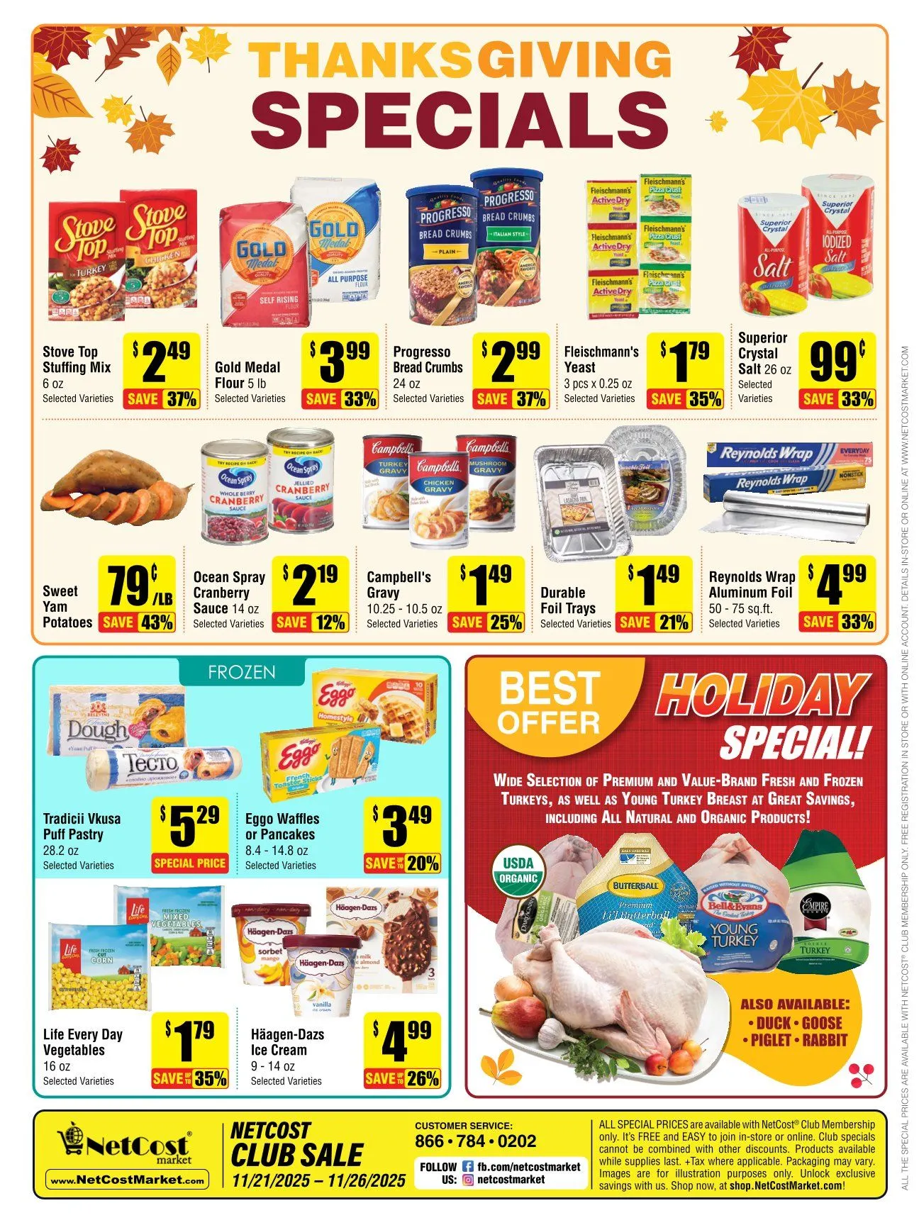 Weekly ad NetCost Market Sales from November 21 to November 26 2025 - Page 4