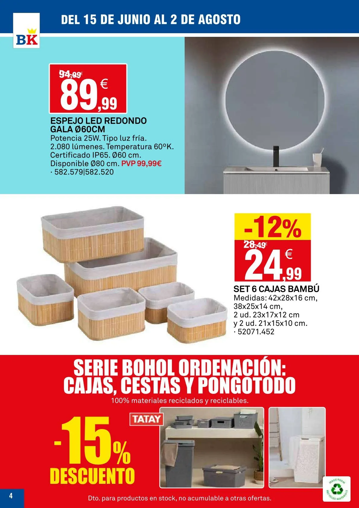 Catálogo de Bricoking Ofertas 15 de junio al 2 de agosto 2026 - Página 4