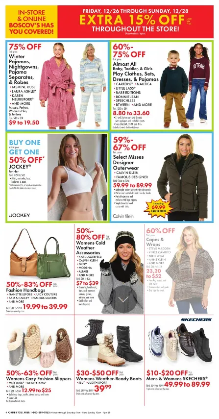Weekly ad Boscov's  Sales from December 26 to December 31 2025 - Page 4