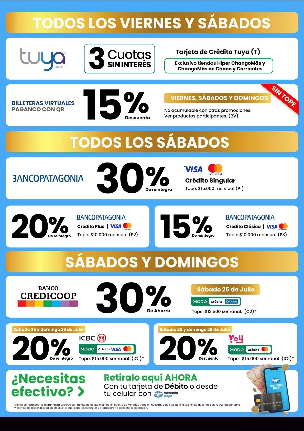 Ofertas de Ofertas Changomas 1 de julio al 31 de julio 2026 - Página 4 del catálogo