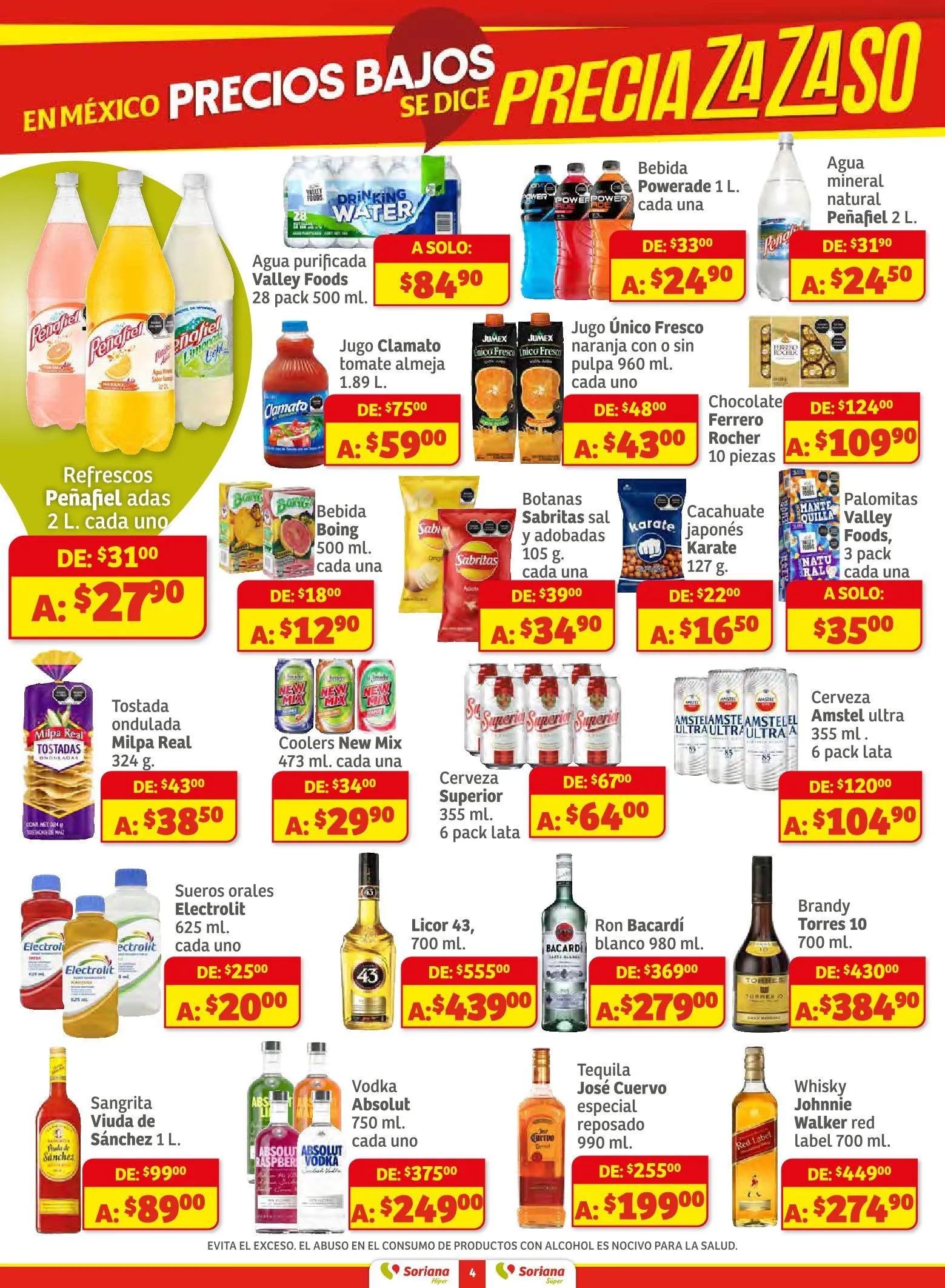 Catálogo de  Soriana Ofertas 16 de octubre al 29 de octubre 2025 - Pagina 4