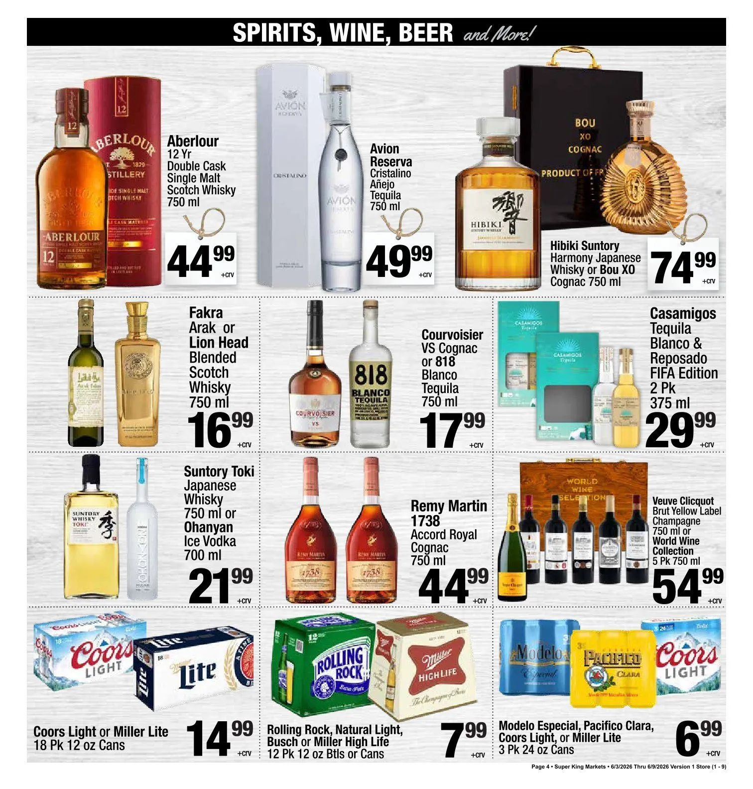Weekly ad Super King Markets Sales from June 6 to June 9 2026 - Page 4